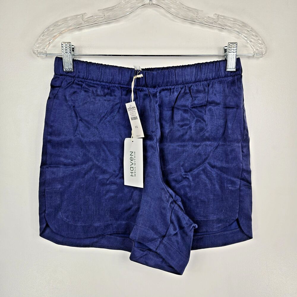 Haven Well Within Women's Size Small Blue Lounge Sleep Shorts NWT